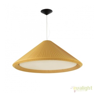 Lustra decorativa design XXL HUE galbena 20128