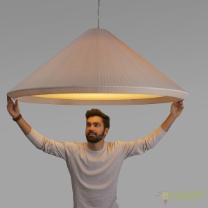 Lustra decorativa design XXL HUE ivory 20124 50632 universul-luminii.ro