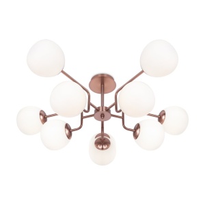 Lustra design deosebit Erich auriu 10L