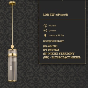 Lustra design LUX realizata manual LORETTO - Img 2