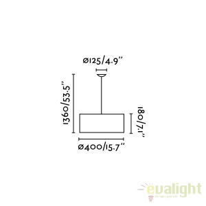Lustra design modern 40 SEVEN 68283 173892 universul-luminii.ro
