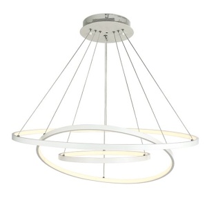 Lustra design modern circular cu 3 inele LED ROTUNDA - Img 1