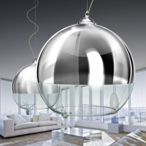 Lustra design modern Silver Ball 3 line 96832 universul-luminii.ro