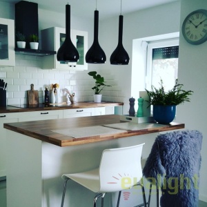 Lustra design modern Soul 3 black 64882 universul-luminii.ro
