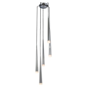 Lustra design modern Stylo 5 chrome 182592 universul-luminii.ro