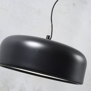 Lustra design nordic Marseille black, 48,5cm 88202 universul-luminii.ro