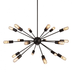 Lustra design RETRO ORBIT Black