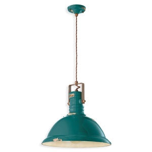Lustra design retro realizata manual din ceramica INDUSTRIAL 216802 universul-luminii.ro