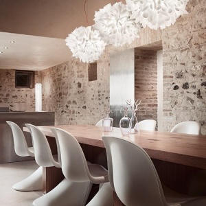 Lustra design unicat realizat manual Veli Frunze M, 45cm 214592 universul-luminii.ro