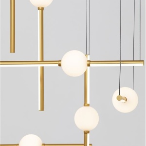 Lustra dimabila LED design modern ACROBAT 121452 universul-luminii.ro