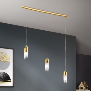 Lustra din alama cu 3 pendule SPOT EXCLUSIVE