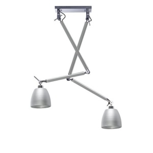 Lustra directionabila design modern ZYTA 2 S ALU aluminiu