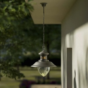 Lustra exterior IP44 realizata manual din alama Amalfi - Img 12