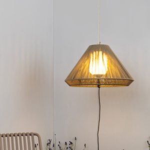 Lustra exterior suspendata portabila IP65 SAIGON OUT C70 ochre