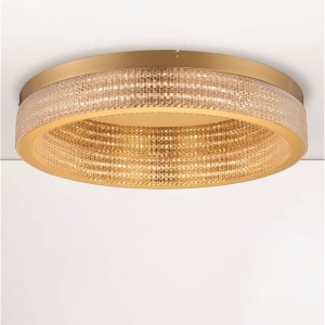 Lustra LED aplicata deosebita design modern KLEPSIDRA, 61cm - Img 3