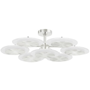 Lustra LED aplicata design LUX, Topaz 328-38-PN-CE HVL