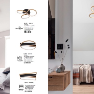 Lustra LED aplicata design modern ELIZE I 28W - Img 10