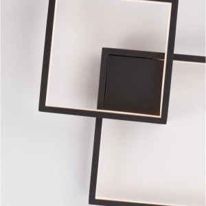Lustra LED aplicata design modern geometric ENIGMA 19W NVL-9364037 58692 universul-luminii.ro