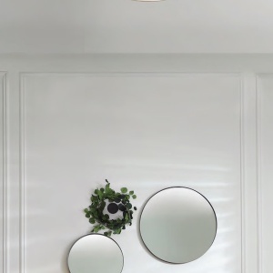 Lustra LED aplicata design slim circular MARCO TOP 40 3000K WH - Img 2