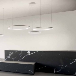 Lustra LED circulara cu 3 inele 100/80/60cm ERIKA 227412 universul-luminii.ro