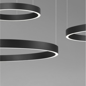 Lustra LED circulara cu 3 inele 80/60/40cm ELOWEN 228462 universul-luminii.ro