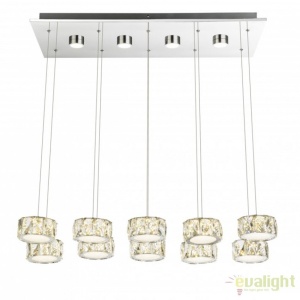 Lustra LED cu 10 pendule Amur 49350-92H GL