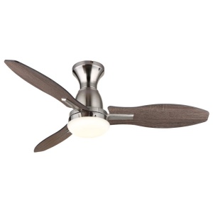 Lustra LED cu ventilator si telecomanda GALE nickel 03671N GL
