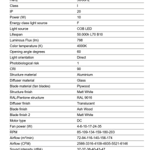 Lustra LED cu Ventilator tavan cu telecomanda RUDDER TEK 3 L alb/frasin 4000K - Img 3