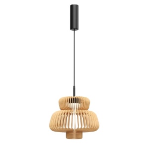 Lustra LED design japonez din lemn Namiki