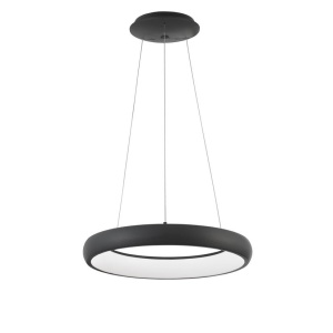 Lustra LED design modern circular ALBI 32W negru NVL-8105620