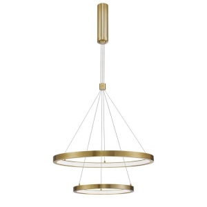 Lustra LED design modern circular EMPATIA II auriu NVL-9172860 - Img 1