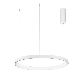 Lustra LED design modern circular PERTINO alba 48W NVL-9853683
