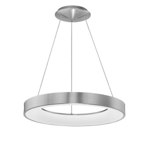 Lustra LED design modern circular RANDO THIN argintie 3000K NVL-9453456 - Img 1