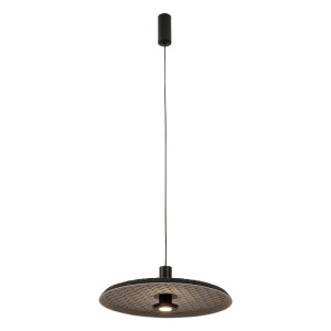 Lustra LED design modern decorativ ACOUSTIC gri, negru ZB-25176