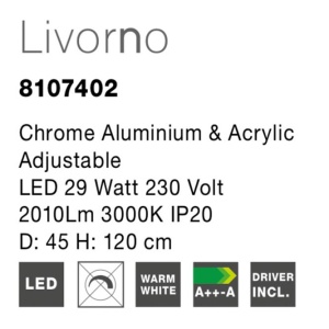 Lustra LED design modern Livorno 175742 universul-luminii.ro