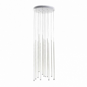 Lustra LED design modern minimalist 45cm Louise 12 white ZZ AZ3421