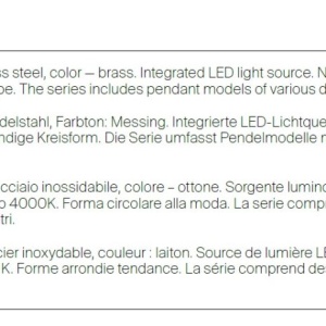 Lustra LED design modern Saturno alama 212432 universul-luminii.ro