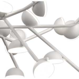 Lustra LED dimabil design modern ADN alb Large 220542 universul-luminii.ro