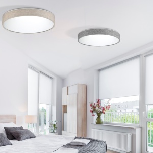 Lustra LED dimabila cu telecomanda Collodi gri 71002 universul-luminii.ro
