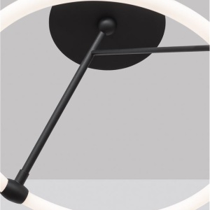 Lustra LED dimabila design modern decorativ JANUS 38cm 90912 universul-luminii.ro