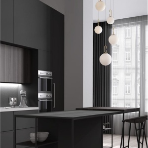 Lustra LED moderna cu 5 Pendule design elegant HOOK - Img 9