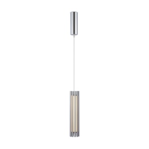 Lustra LED, Pendul design modern Sonata crom - Img 2