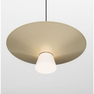 Lustra LED suspendata BARIS White Tea 38cm - Img 7