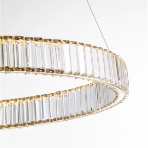 Lustra LED suspendata cristal design elegant AURELIA 47W - Img 5