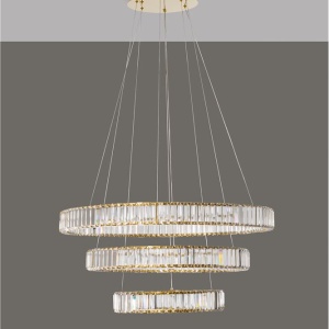 Lustra LED suspendata cristal design elegant AURELIA 92W - Img 3