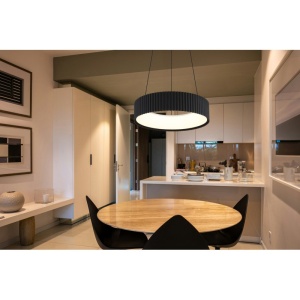 Lustra LED suspendata design circular KEMP - Img 2