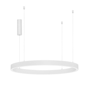 Lustra LED suspendata design circular STING White 100cm - Img 2