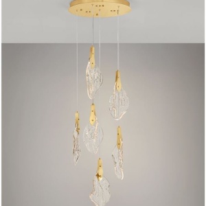 Lustra LED suspendata design decorativ BELLINA D-50cm - Img 4