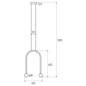 Lustra LED suspendata design minimalist Enigma 239222 universul-luminii.ro
