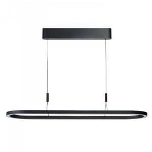 Lustra LED suspendata design modern LAYLA negru 3000K DIMM